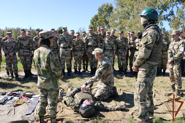 Выпускники военных ВУЗов прибыли на службу в Восточный округ Росгвардии