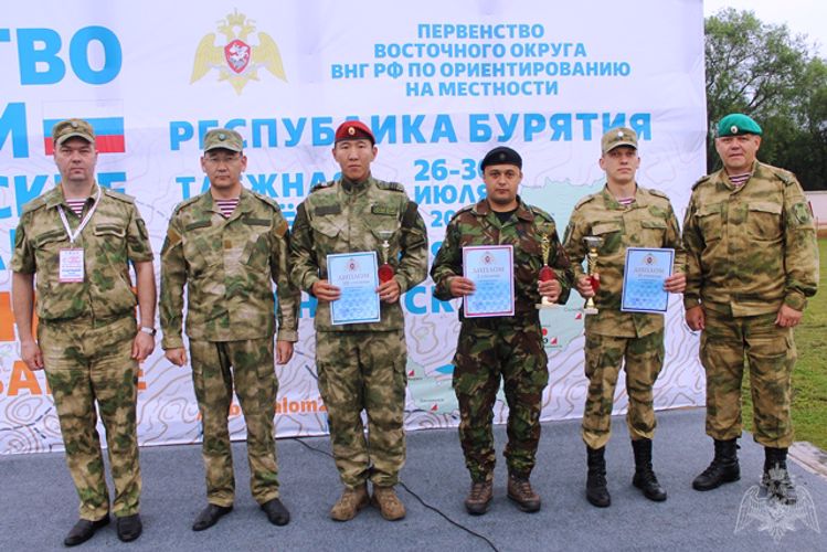 В Бурятии подведены итоги Первенства Восточного округа Росгвардии по спортивному ориентированию