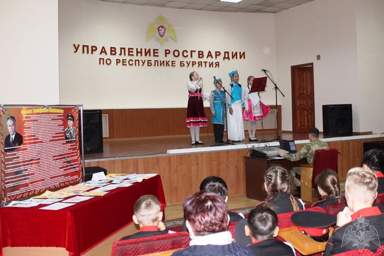 В Росгвардии Бурятии прошел концерт в рамках акции «Калашников-100»