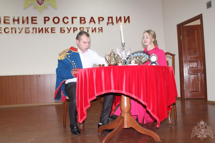 В Управление Росгвардии по Республике Бурятия состоялся тематический вечер, посвященный 250-летию со Дня рождения Е.Ф. Комаровскому