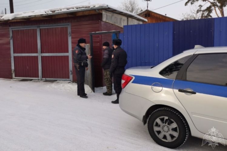 В Муйском районе сотрудники вневедомственной охраны раскрыли кражу с подворья   