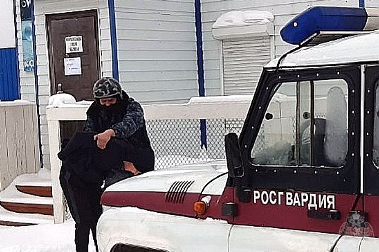 В Баргузинском районе росгвардейцы задержали подозреваемого в краже телевизора