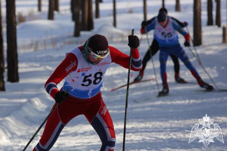 В Бурятии росгвардейцы стали призерами чемпионата «Динамо» по лыжным гонкам