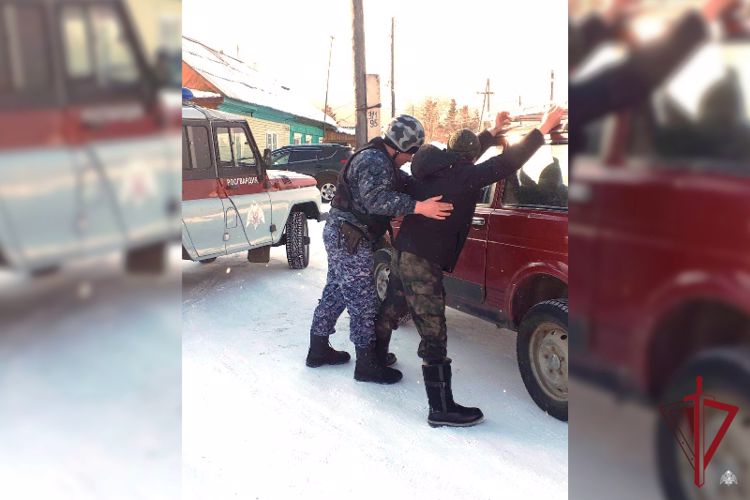 В Бурятии росгвардейцы задержали автоугонщика