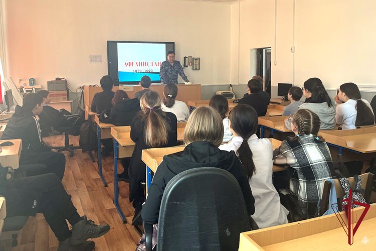 В Бурятии росгвардейцы провели мероприятия, посвященные Дню вывода советских войск из Афганистана
