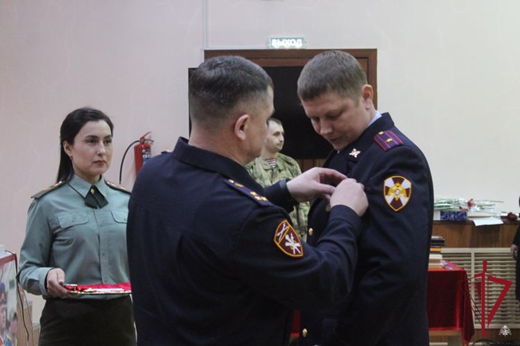 В Бурятии росгвардейцы отметили годовщину образования войск национальной гвардии Российской Федерации