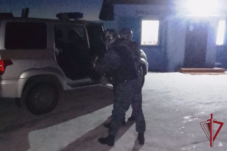 В Бурятии сотрудники вневедомственной охраны Росгвардии задержали подозреваемого в разбойном нападении