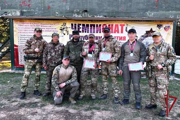 В Бурятии росгвардейцы стали призерами Чемпионата по дуэльной стрельбе