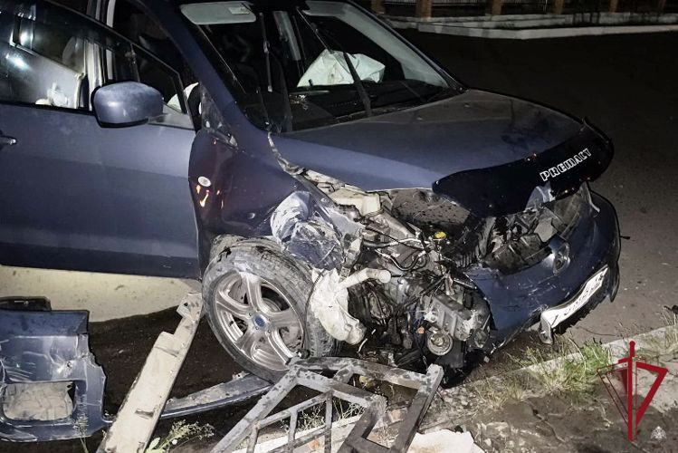 В райцентре Бурятии росгвардейцы задержали автоугонщика