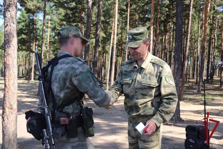 В Забайкалье росгвардейцам Бурятии вручили государственные награды