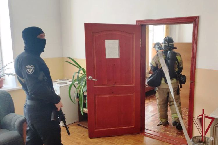 В подразделениях Росгвардии по Республике Бурятия прошли пожарно-тактические учения