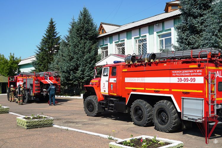 В подразделениях Росгвардии по Республике Бурятия прошли пожарно-тактические учения