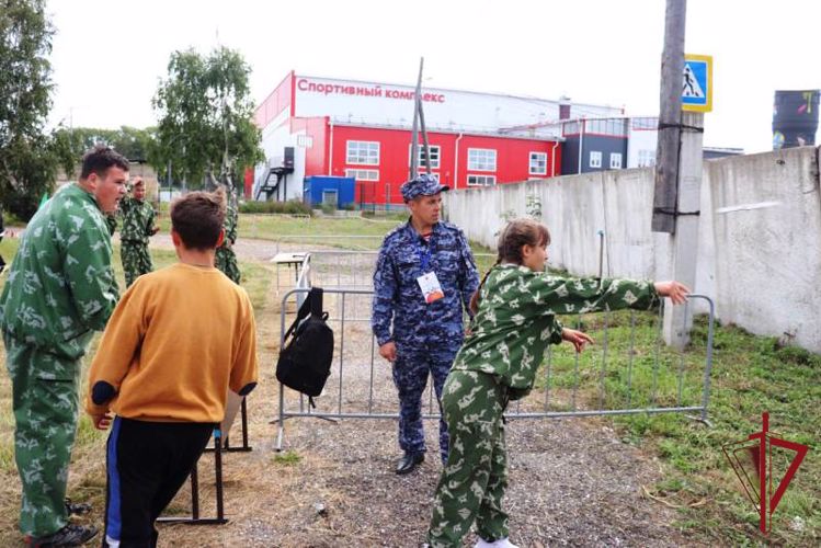 В Бурятии росгвардейцы приняли участие в патриотическом слете «Байкальская звезда»