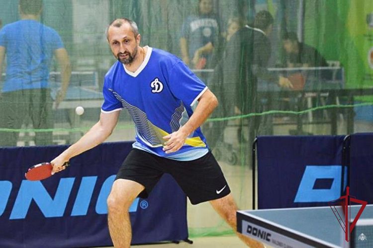 Росгвардеец стал победителем чемпионата «Динамо» по настольному теннису в Бурятии 