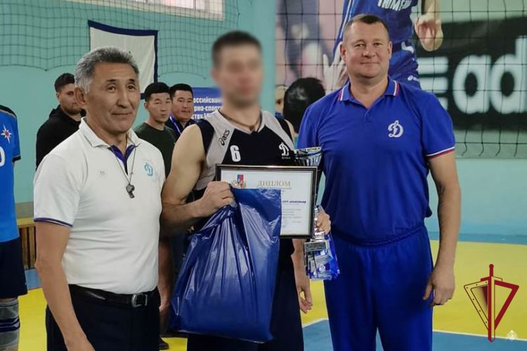 Росгвардейцы стали призерами чемпионата регионального общества «Динамо» по волейболу в Бурятии