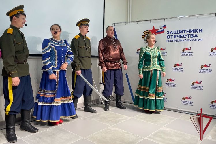 Отцы погибших росгвардейцев приняли участие в акции фонда «Защитники Отечества» ко Дню Отца в Бурятии