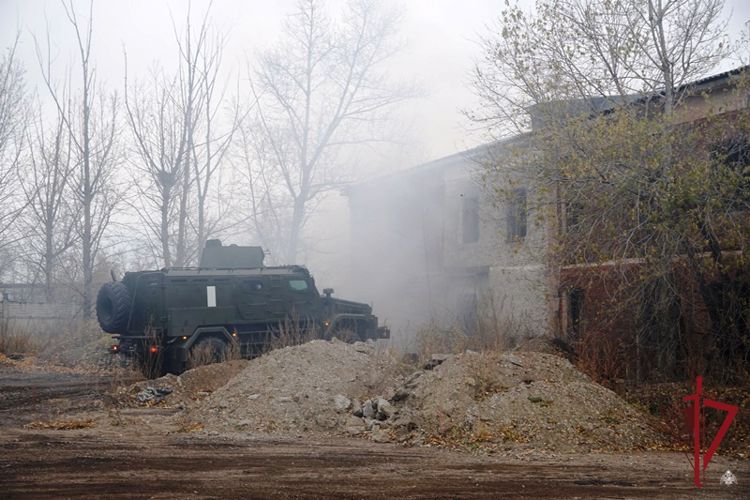 В Бурятии прошли тактико-специальные учения Росгвардии