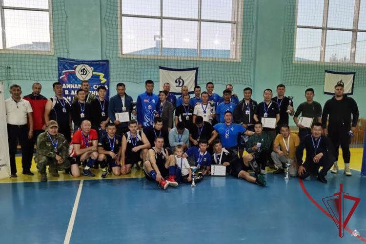 Росгвардейцы стали призерами чемпионата регионального общества «Динамо» по волейболу в Бурятии