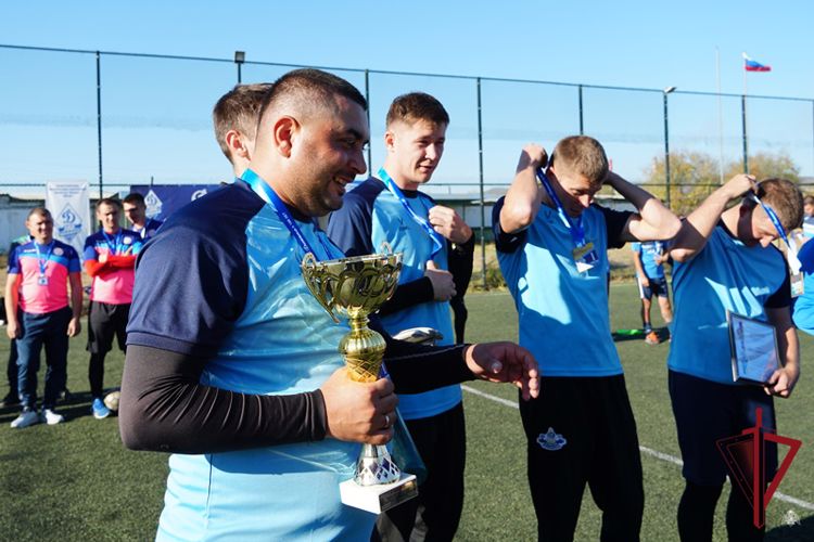 В Бурятии росгвардейцы стали победителями чемпионата «Динамо» по мини-футболу
