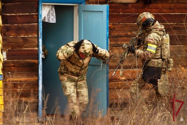 В Бурятии прошли тактико-специальные учения Росгвардии