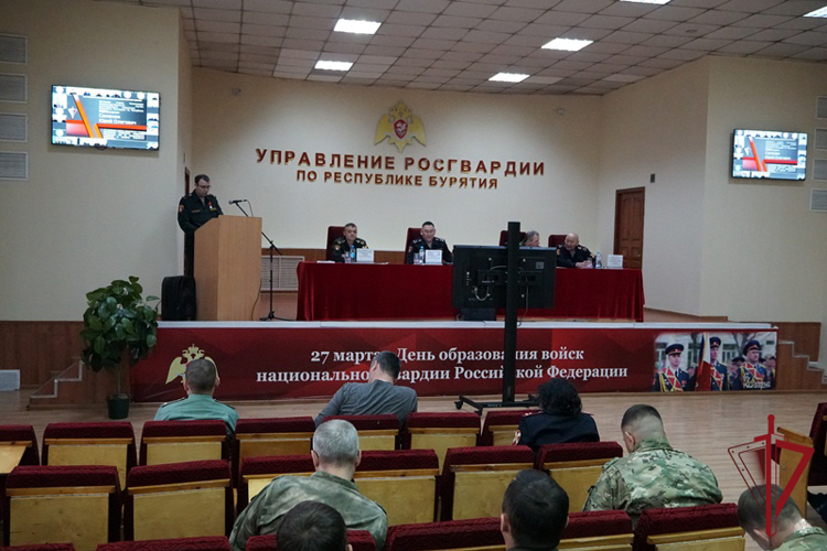 В Бурятии Управление Росгвардии подвело итоги служебно-боевой деятельности за год
