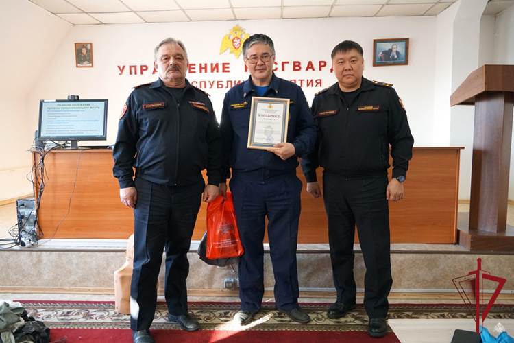 В Улан-Удэ занятия по оказанию первой помощи прошли для сотрудников вневедомственной охраны Росгвардии