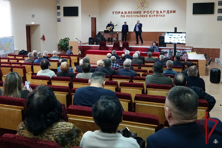 В Бурятии прошло отчетно-выборное собрание ветеранов вневедомственной охраны Росгвардии