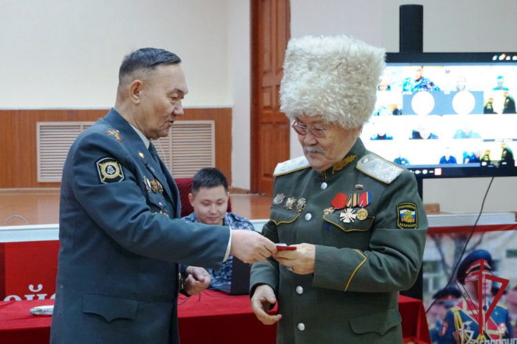 В Бурятии прошло отчетно-выборное собрание ветеранов вневедомственной охраны Росгвардии