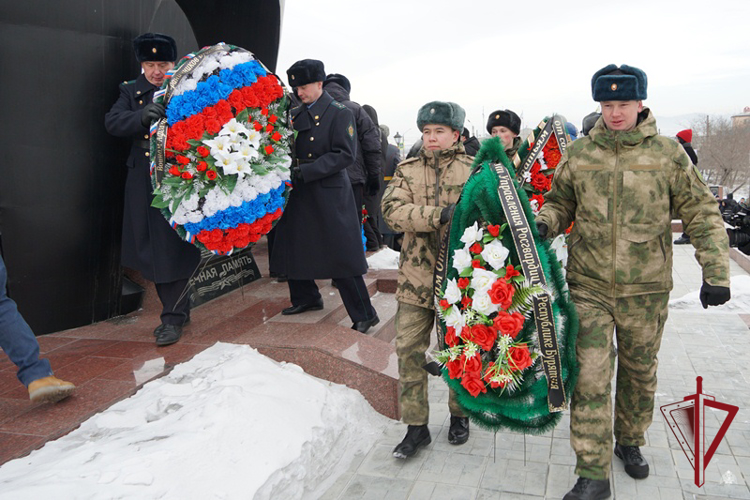 В Бурятии росгвардейцы провели мероприятия ко Дню вывода советских войск из Афганистана