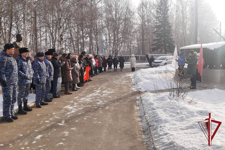 В Бурятии росгвардейцы провели мероприятия ко Дню вывода советских войск из Афганистана