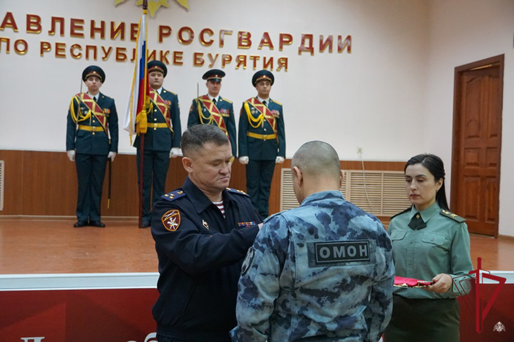 День образования отряда отметил ОМОН «Кречет» в Бурятии 