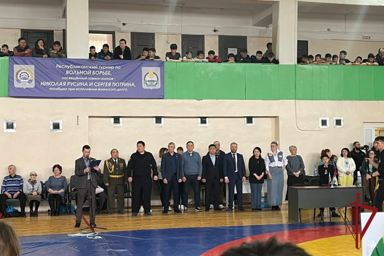 В Бурятии росгвардейцы приняли участие в открытии турнира памяти погибших военнослужащих