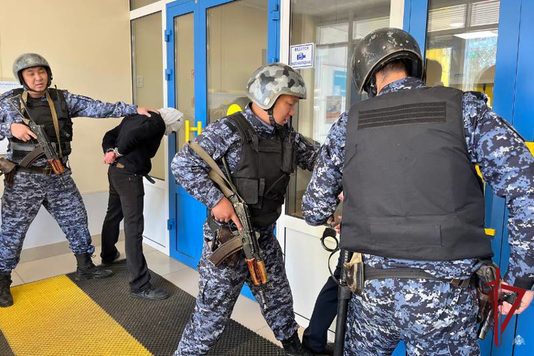 В Бурятии представители Росгвардии приняли участие во Всероссийских антитеррористических учениях