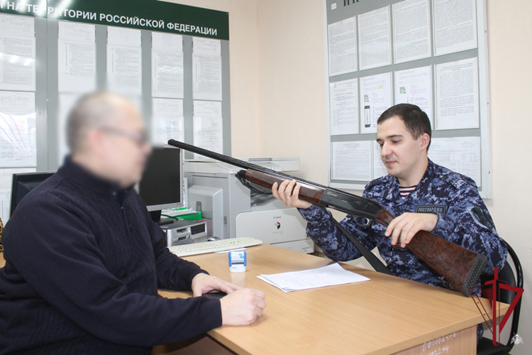 В Бурятии Росгвардия осуществляет прием и дальнейшую передачу гражданского охотничьего оружия на СВО