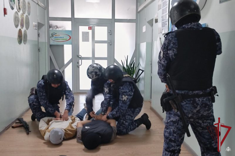 В Бурятии представители Росгвардии приняли участие во Всероссийских антитеррористических учениях