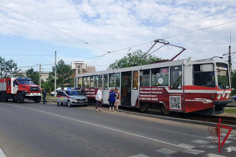 В Улан-Удэ росгвардейцы выезжали на сигнал тревоги с общественного транспорта