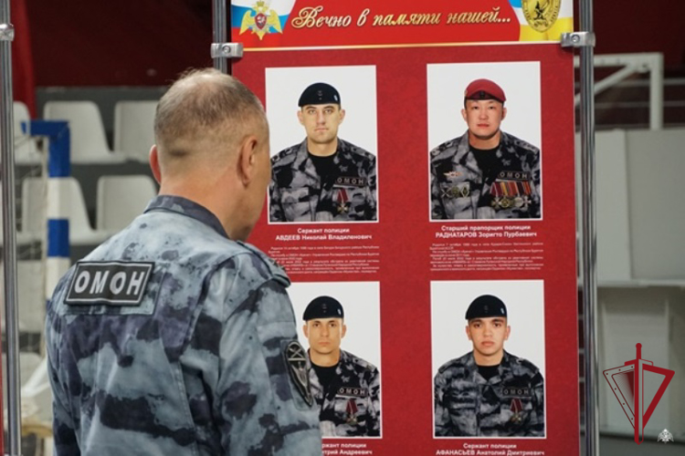Всероссийские соревнования памяти погибших сотрудников ОМОН «Кречет» Росгвардии прошли в Улан-Удэ