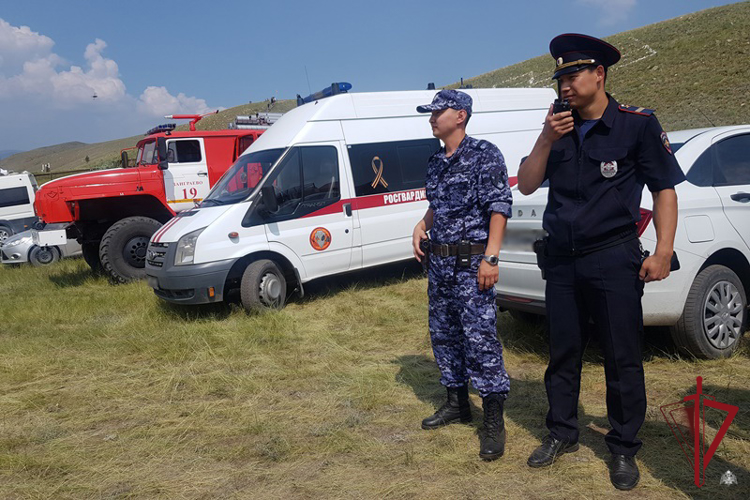 В Бурятии росгвардейцы обеспечили безопасность фестиваля «Голос кочевников»