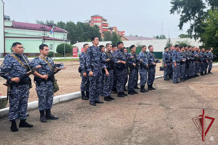 В Бурятии почтили память погибших сотрудников вневедомственной охраны