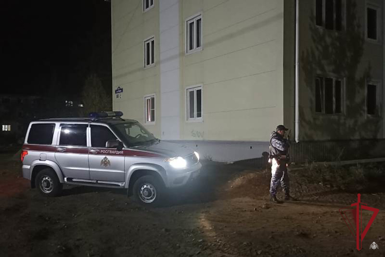 В Северобайкальске росгвардейцы задержали подозреваемых в краже