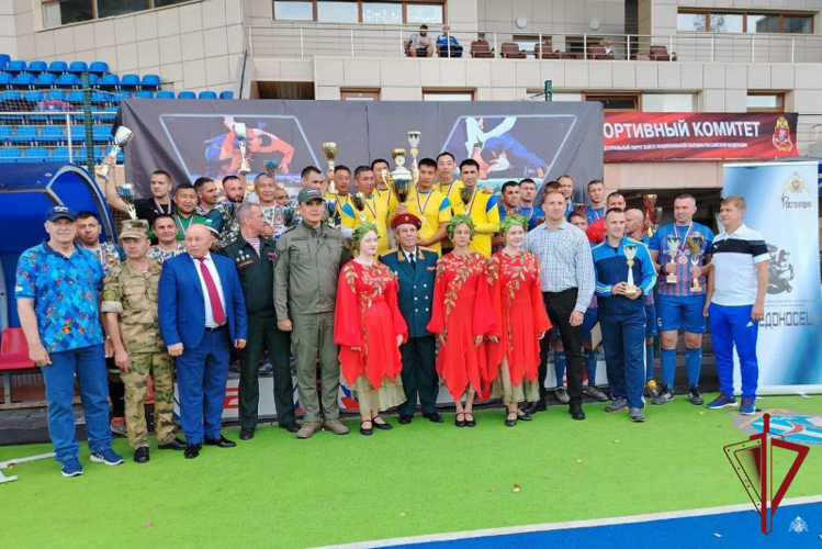 Росгвардейцы Бурятии стали призерами чемпионата войск национальной гвардии по мини-футболу