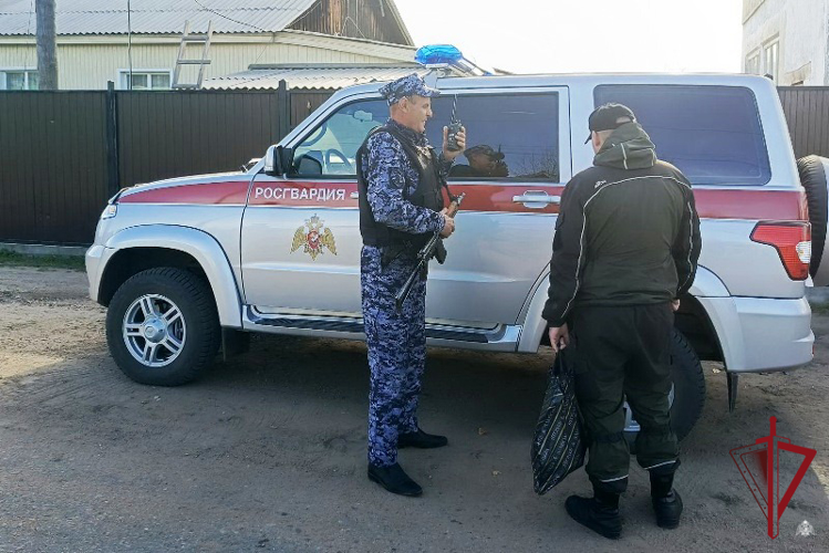 В Мухоршибири росгвардейцы задержали гражданина, находящегося в розыске