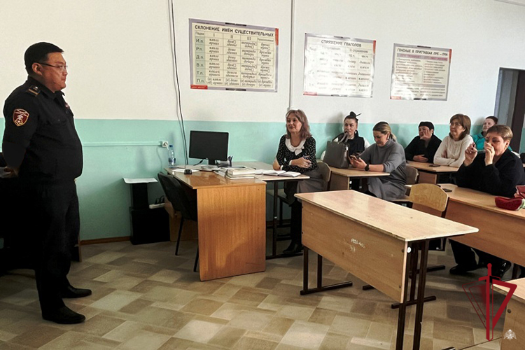 На севере Бурятии сотрудники вневедомственной охраны провели занятие по антитеррористической защищенности