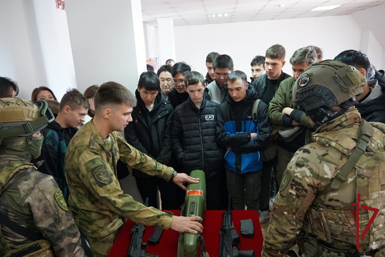 В Управлении Росгвардии по Республике Бурятия прошел день открытых дверей