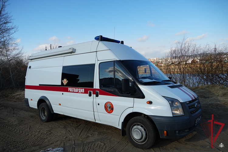 В Улан-Удэ взрывотехники Росгвардии обследовали снаряд