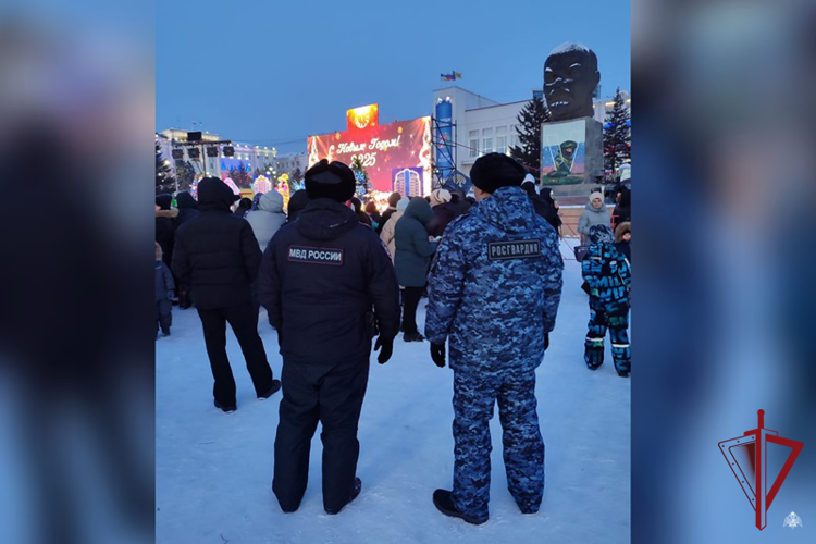 В Бурятии росгвардейцы обеспечат охрану общественного порядка и безопасность в новогодние праздники