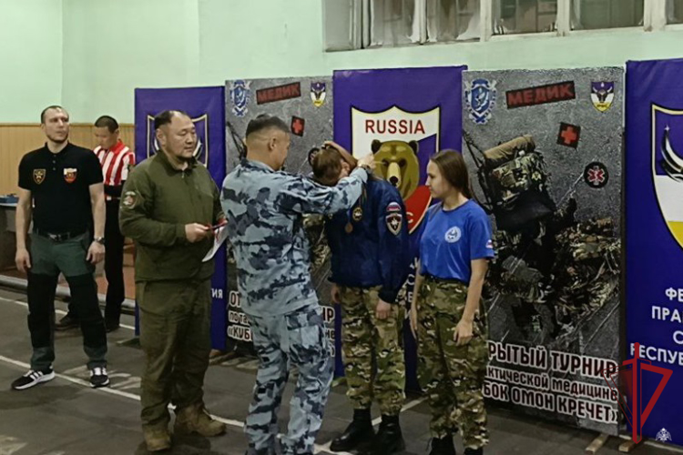 В Бурятии состоялся открытый турнир по тактической медицине на призы ОМОН «Кречет» Управления Росгвардии