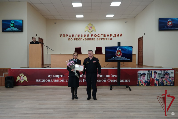 В Улан-Удэ прошло торжественное собрание, посвященное 30-летию образования пресс-служб Росгвардии
