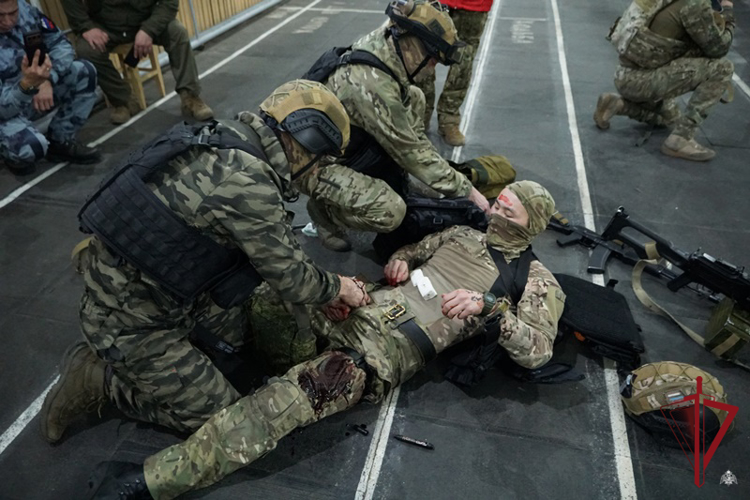 В Бурятии состоялся открытый турнир по тактической медицине на призы ОМОН «Кречет» Управления Росгвардии
