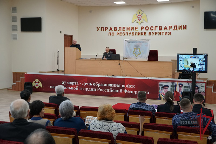 Ветераны вневедомственной охраны Росгвардии в Бурятии подвели итоги за год